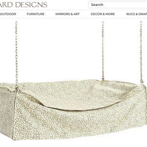 Ballard Designs Porch Swing Cover